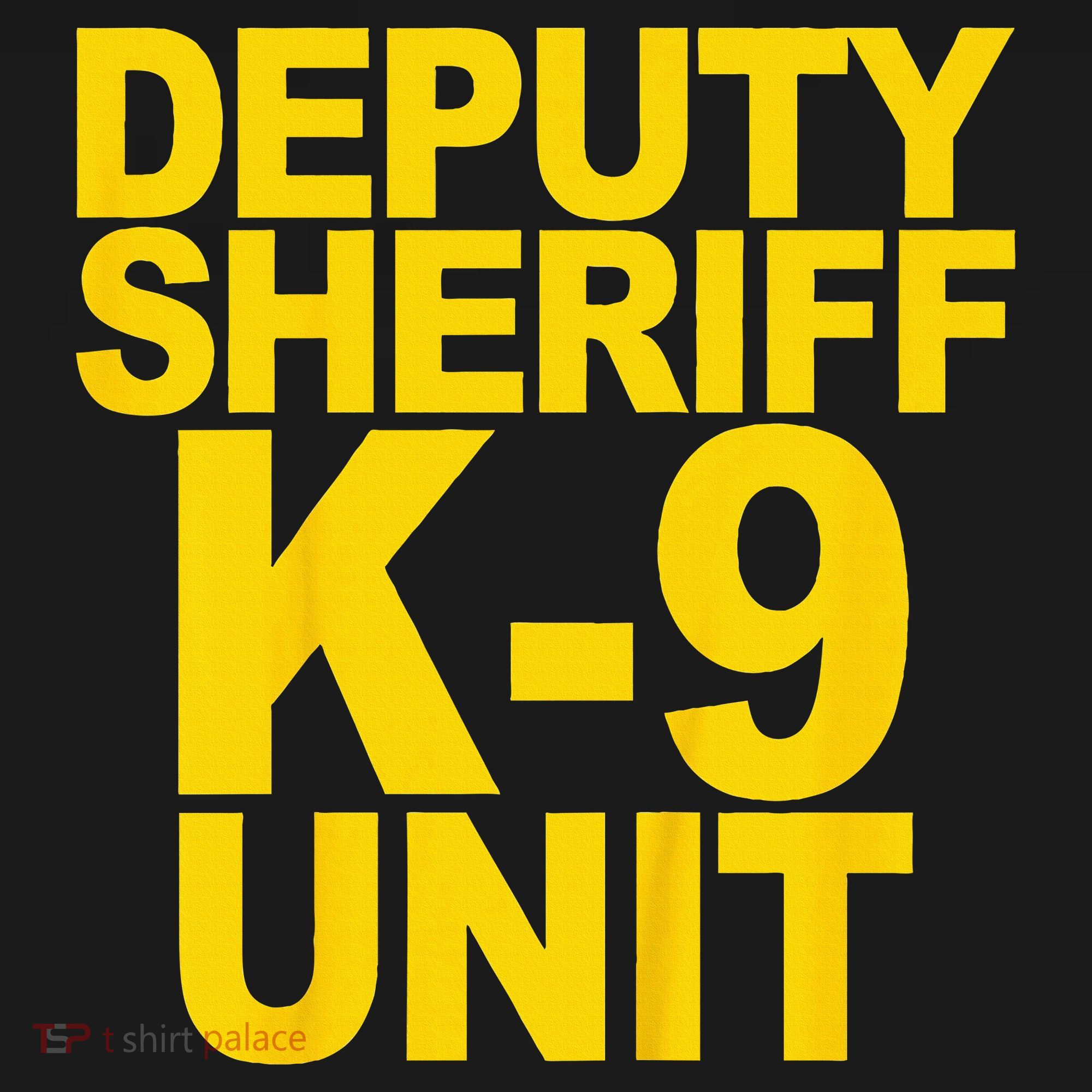 Deputy Sheriff K9 Unit Police Tank Top
