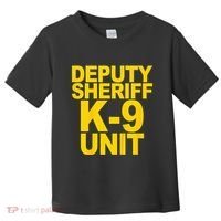 Deputy Sheriff K9 Unit Police Toddler T-Shirt thumb 0