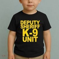 Deputy Sheriff K9 Unit Police Toddler T-Shirt thumb 2