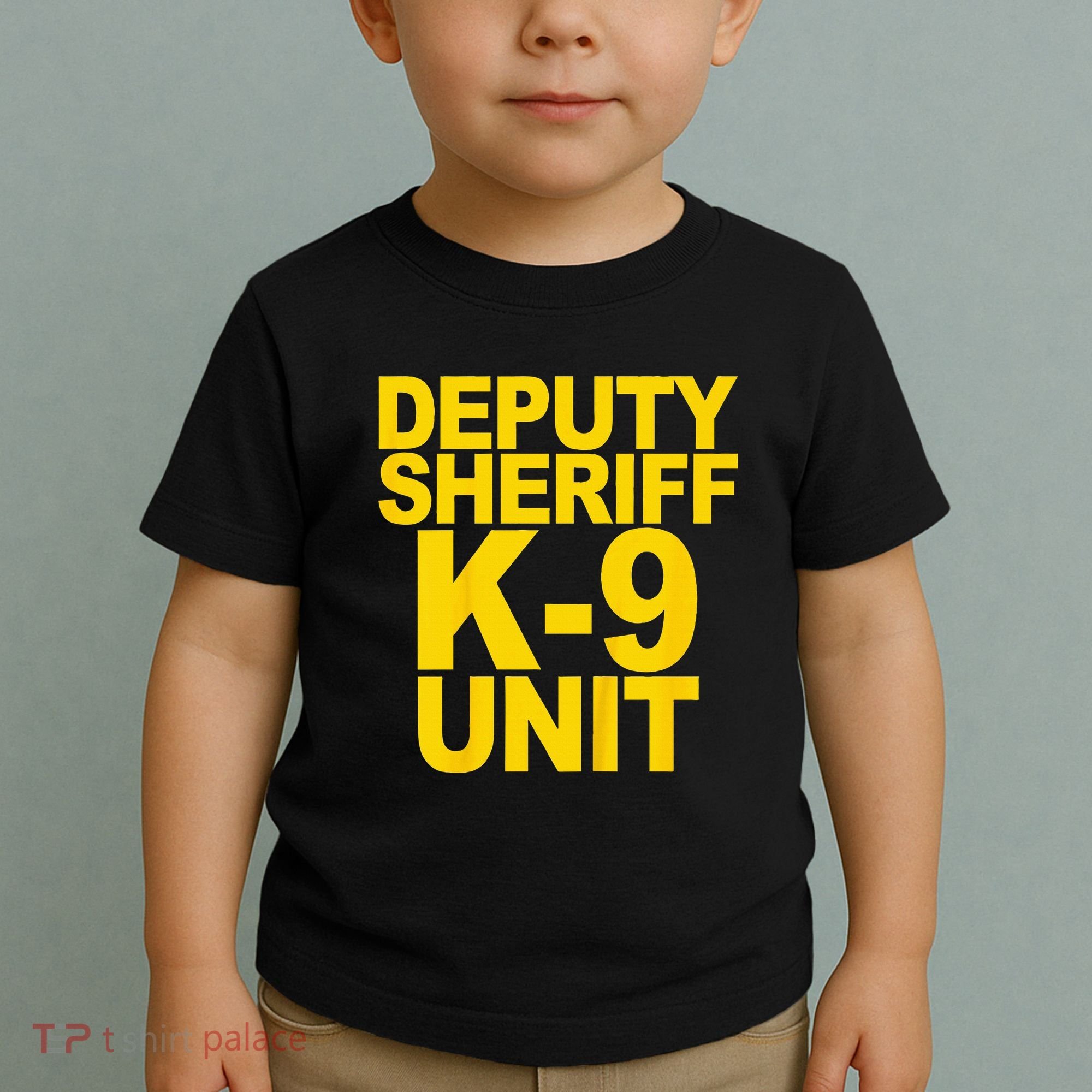 Deputy Sheriff K9 Unit Police Toddler T-Shirt