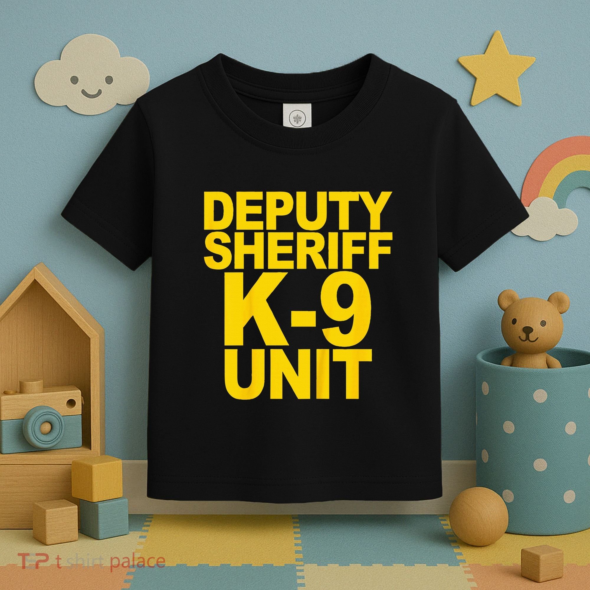 Deputy Sheriff K9 Unit Police Toddler T-Shirt