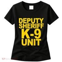 Deputy Sheriff K9 Unit Police Women's T-Shirt thumb 0