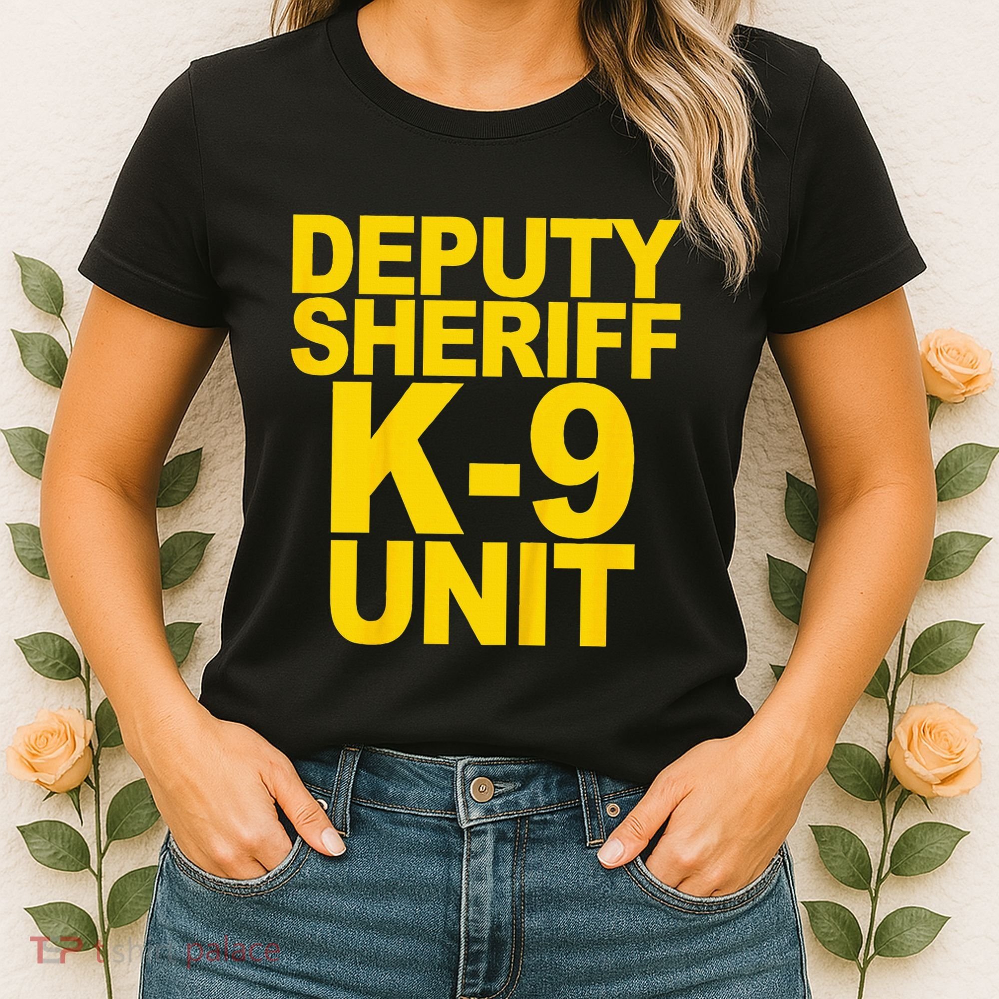 Deputy Sheriff K9 Unit Police Women's T-Shirt