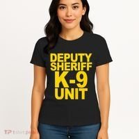 Deputy Sheriff K9 Unit Police Women's T-Shirt thumb 4
