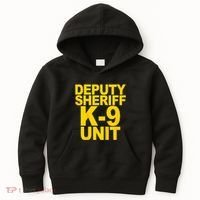 Deputy Sheriff K9 Unit Police Kids Hoodie thumb 0