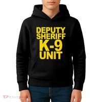 Deputy Sheriff K9 Unit Police Kids Hoodie thumb 4