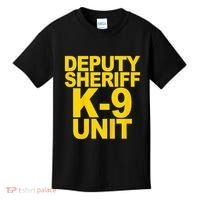 Deputy Sheriff K9 Unit Police Kids T-Shirt thumb 0