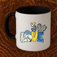 Down Syndrome Love Gnome Awareness Coffee Mug thumb 2