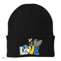 Down Syndrome Love Gnome Awareness Beanie thumb 0