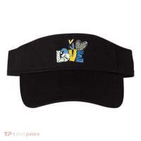 Down Syndrome Love Gnome Awareness Visor thumb 0