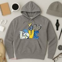 Down Syndrome Love Gnome Awareness Hoodie thumb 3