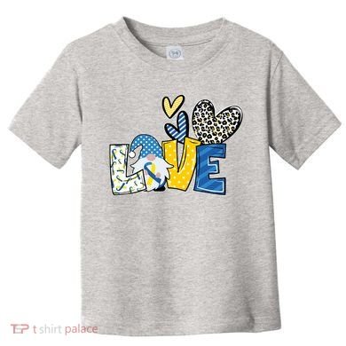 Down Syndrome Love Gnome Awareness Toddler T-Shirt