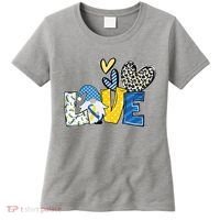 Down Syndrome Love Gnome Awareness Women's T-Shirt thumb 0