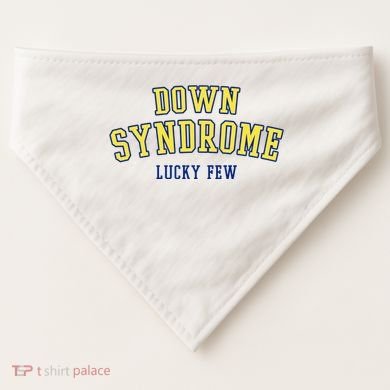 Down Syndrome Lucky Few USA-Made Doggie Bandana