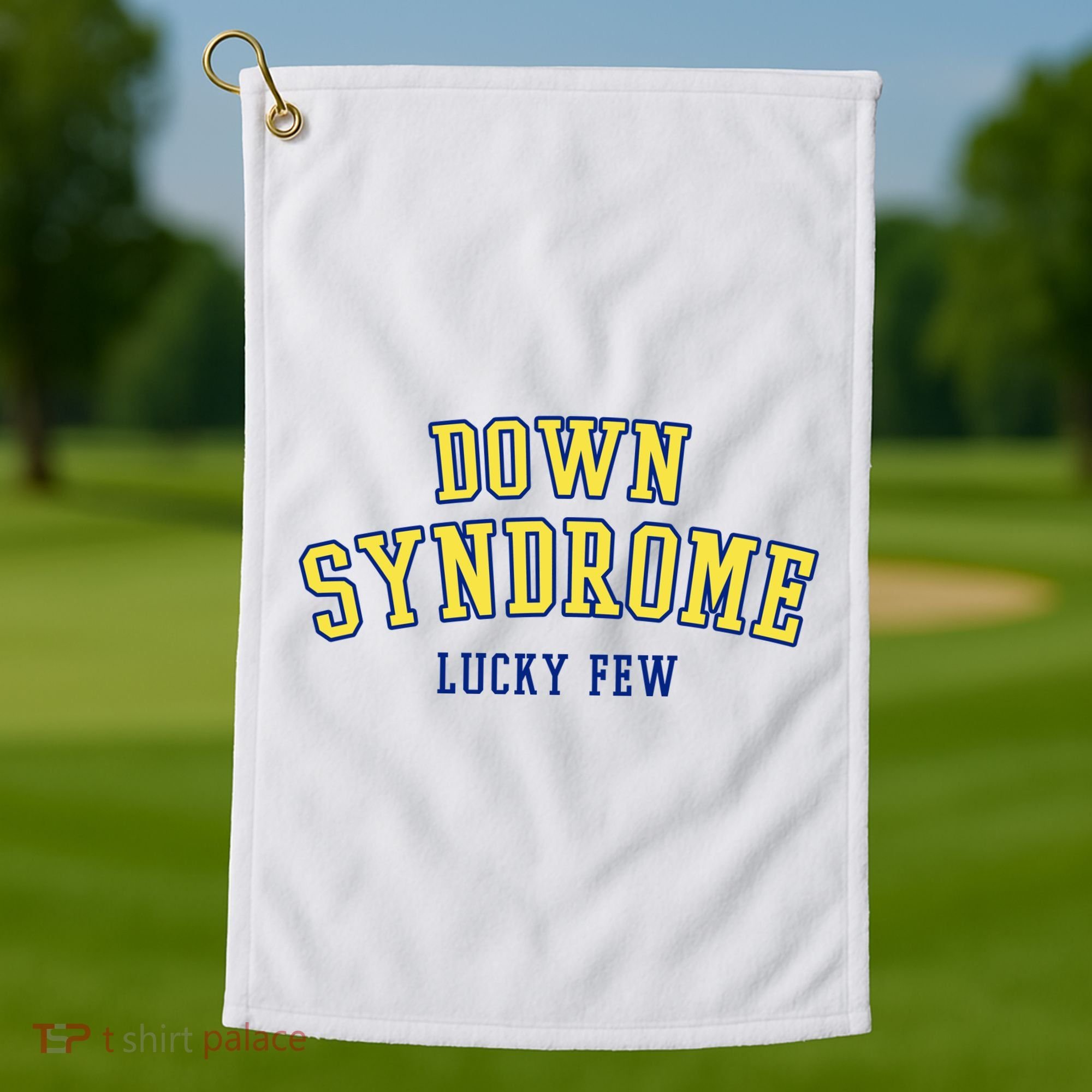 Down Syndrome Lucky Few Golf Towel