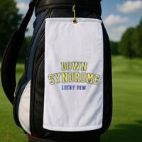Down Syndrome Lucky Few Golf Towel thumb 2