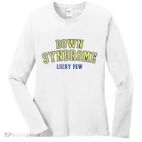Down Syndrome Lucky Few Women's Long Sleeve Shirt thumb 0
