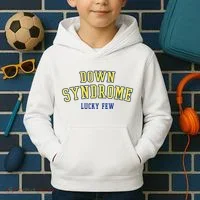 Down Syndrome Lucky Few Kids Hoodie thumb 2