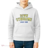 Down Syndrome Lucky Few Kids Hoodie thumb 4