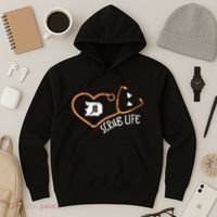 Detroit Scrub Life Michigan Nurse Hoodie thumb 3