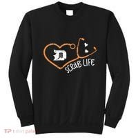 Detroit Scrub Life Michigan Nurse Sweatshirt thumb 0