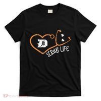 Detroit Scrub Life Michigan Nurse T-Shirt thumb 0