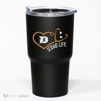 Detroit Scrub Life Michigan Nurse Tumbler thumb 0