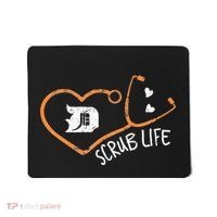 Detroit Scrub Life Michigan Nurse Mousepad thumb 0