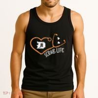 Detroit Scrub Life Michigan Nurse Tank Top thumb 3