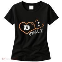 Detroit Scrub Life Michigan Nurse Women's T-Shirt thumb 0