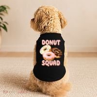 Donut Squad Lover Foodie Doggie Tank thumb 2