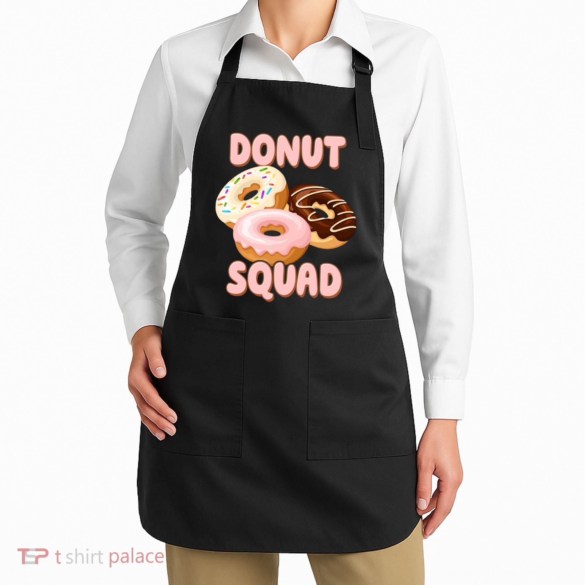 Donut Squad Lover Foodie Apron