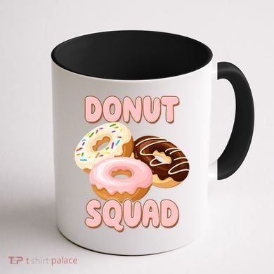 Donut Squad Lover Foodie Coffee Mug back