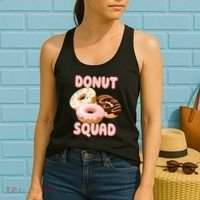 Donut Squad Lover Foodie Women's Tank Top thumb 2