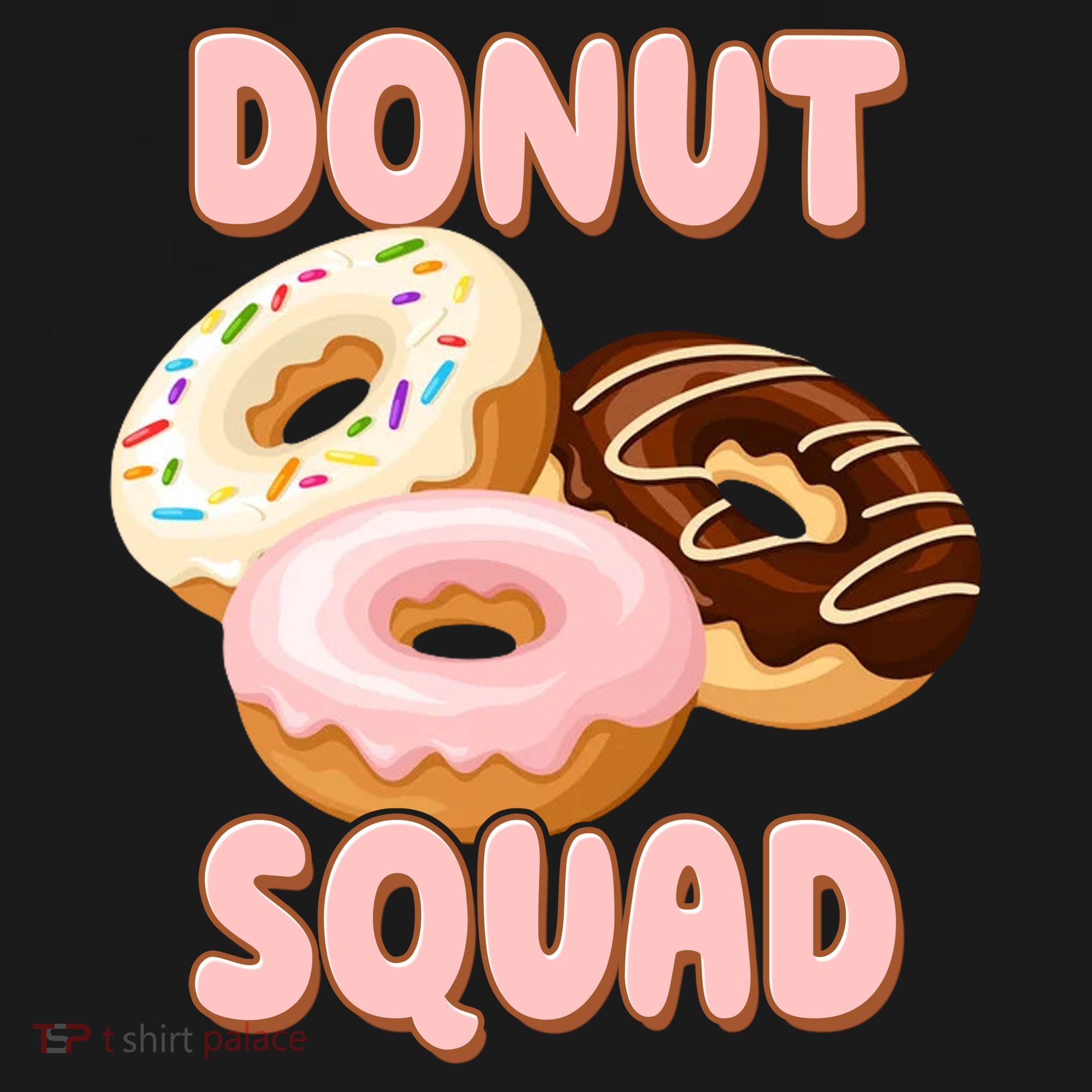 Donut Squad Lover Foodie Toddler Hoodie