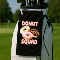 Donut Squad Lover Foodie Golf Towel thumb 2