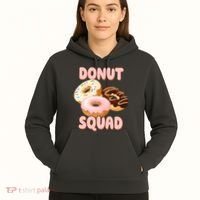 Donut Squad Lover Foodie Hoodie thumb 5
