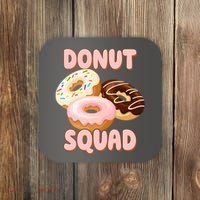 Donut Squad Lover Foodie Coaster thumb 0
