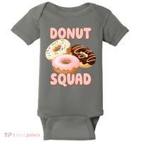 Donut Squad Lover Foodie Baby Bodysuit thumb 0
