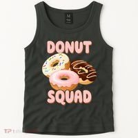 Donut Squad Lover Foodie Tank Top thumb 2