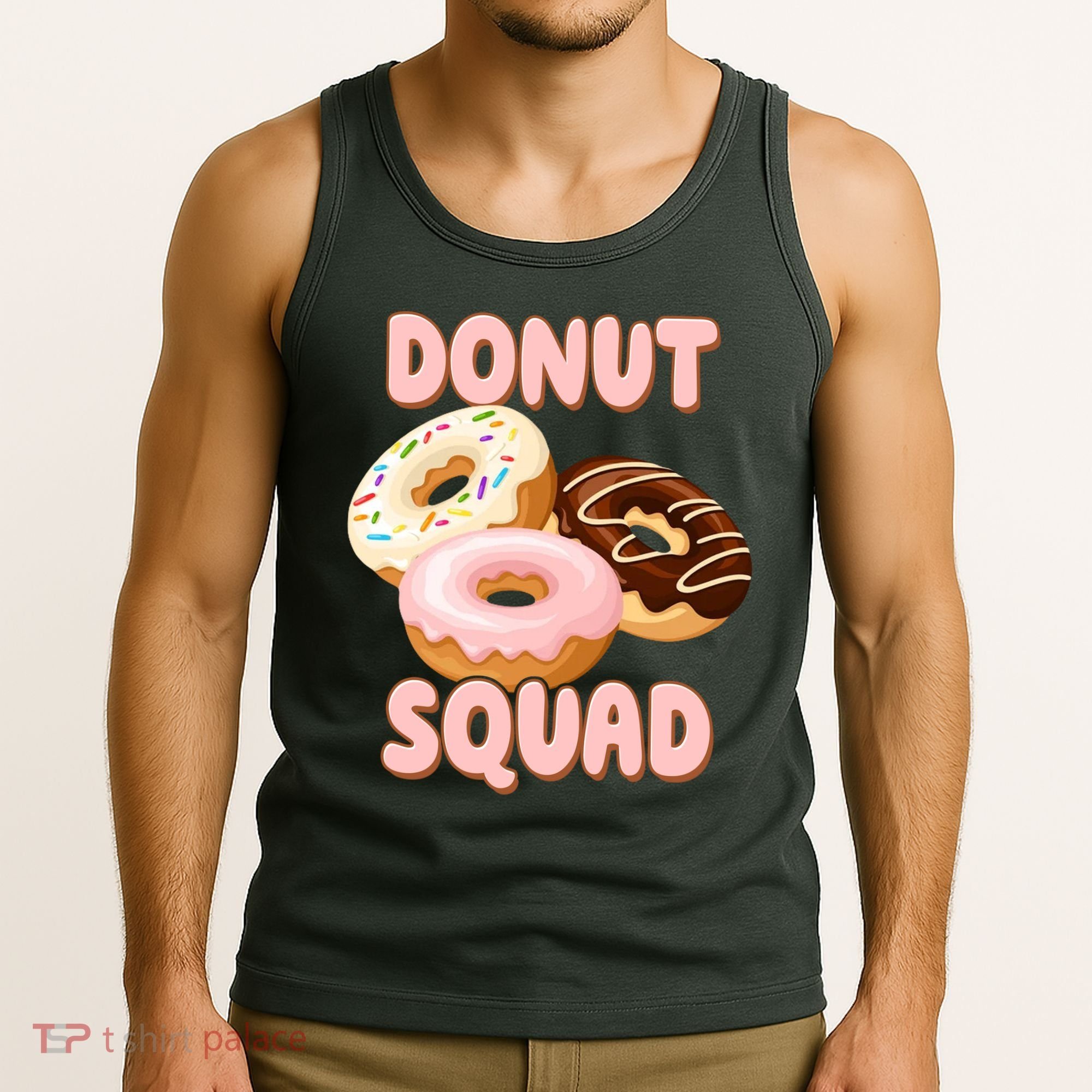 Donut Squad Lover Foodie Tank Top