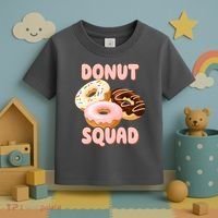 Donut Squad Lover Foodie Toddler T-Shirt thumb 3
