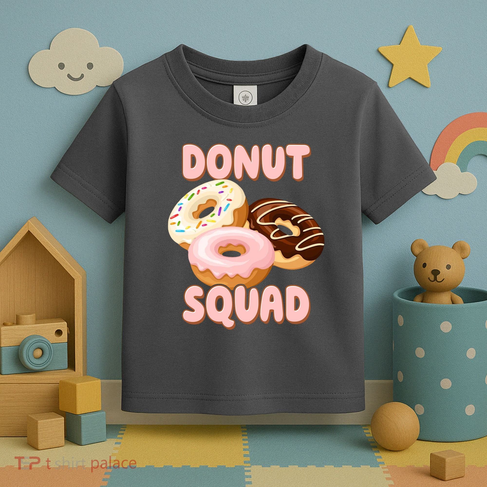 Donut Squad Lover Foodie Toddler T-Shirt