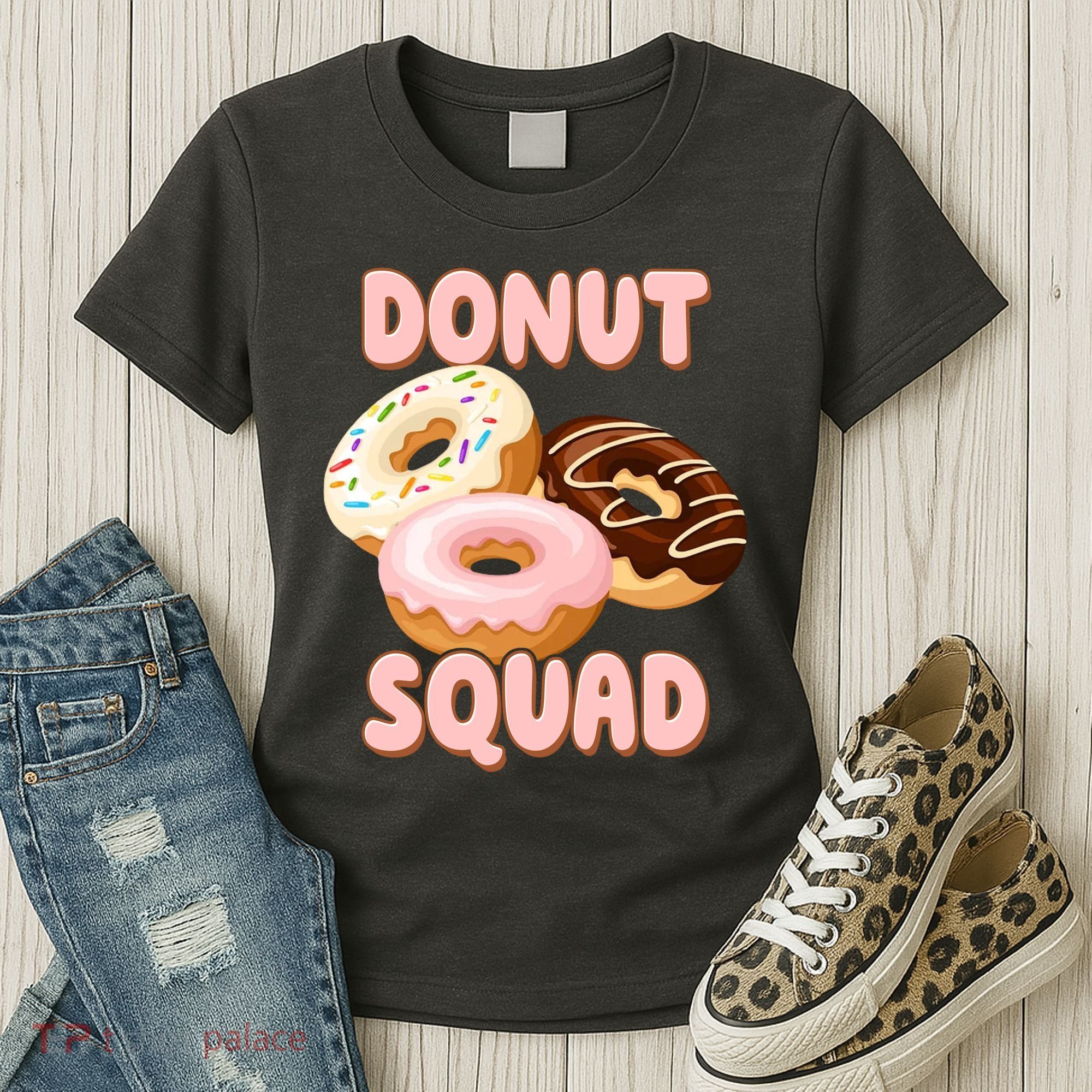 Donut Squad Lover Foodie Women's T-Shirt