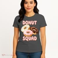 Donut Squad Lover Foodie Women's T-Shirt thumb 4