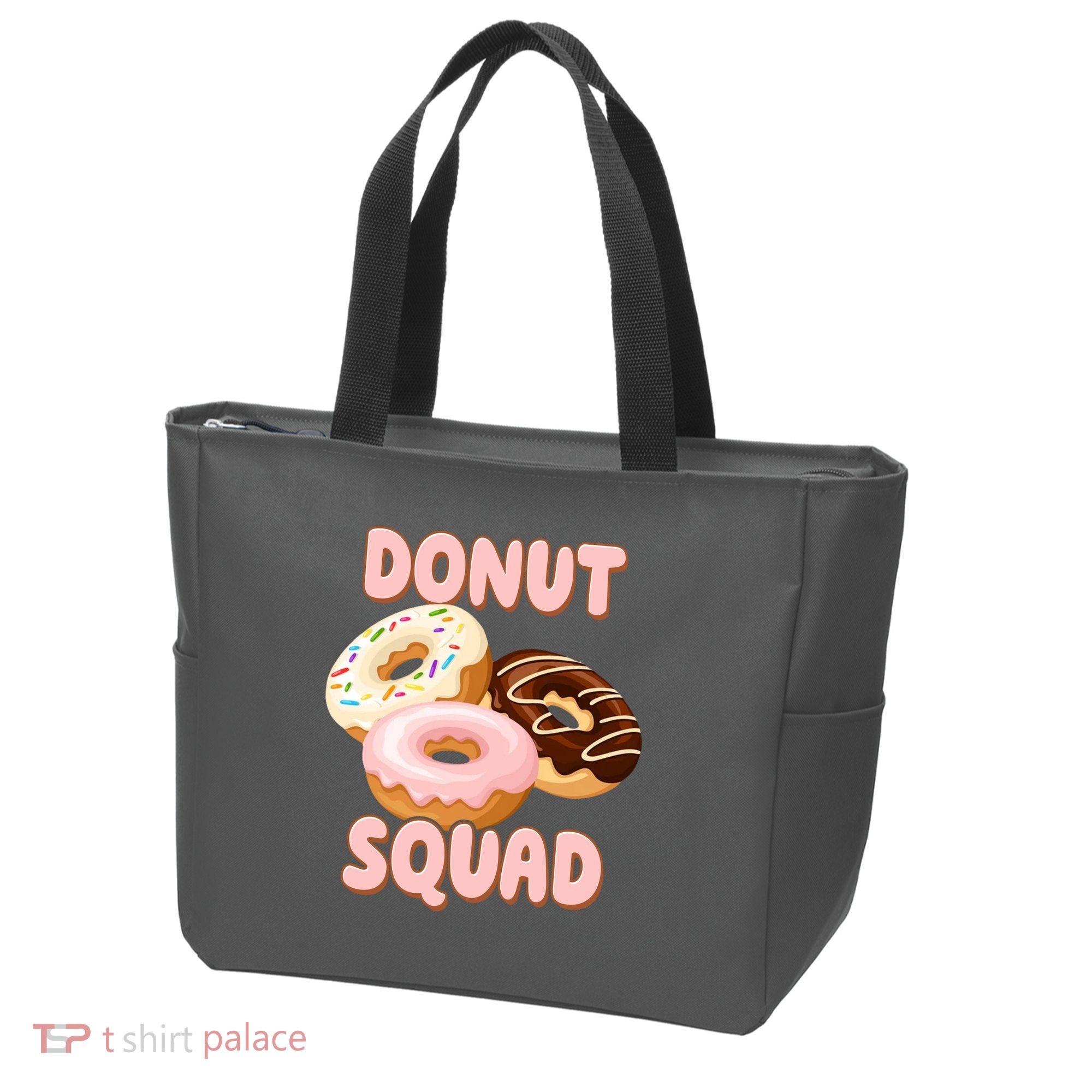 Donut Squad Lover Foodie Tote Bag