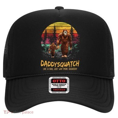 Daddy Squatch Like A Dad Way More Squatchy Retro Fathers Day Hat
