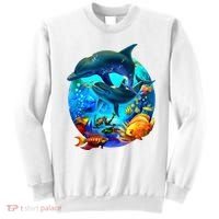 Dolphin Sea Life Save The Ocean Marine Biology Aquarium Sweatshirt thumb 0