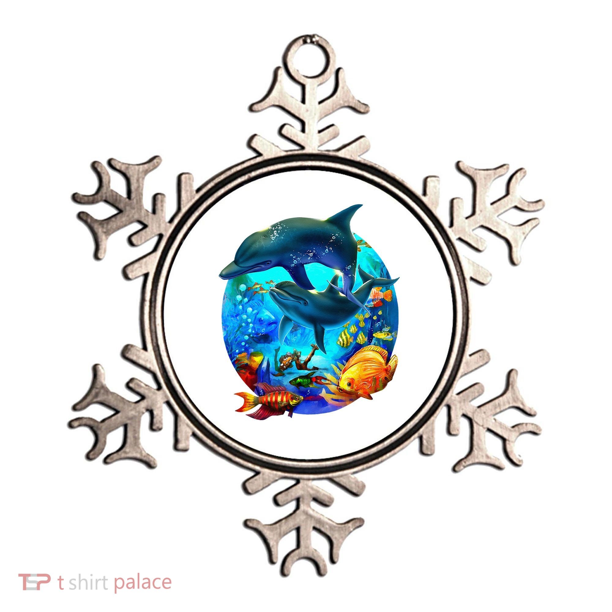 Dolphin Sea Life Save The Ocean Marine Biology Aquarium Ornament