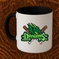 Dragons Sports Logo Coffee Mug thumb 2